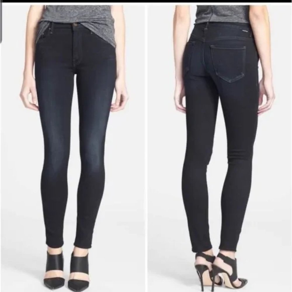 Mother High Waisted Looker Coffee Tea or Me Sz 28